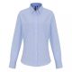 Premier PR338 WOMEN'S COTTON RICH OXFORD STRIPES SHIRT L
