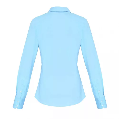 Premier PR344 WOMEN'S STRETCH-FIT COTTON POPLIN LONG SLEEVE SHIRT XS