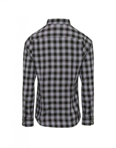 Premier PR350 'MULLIGAN' CHECK - WOMEN'S LONG SLEEVE COTTON SHIRT M