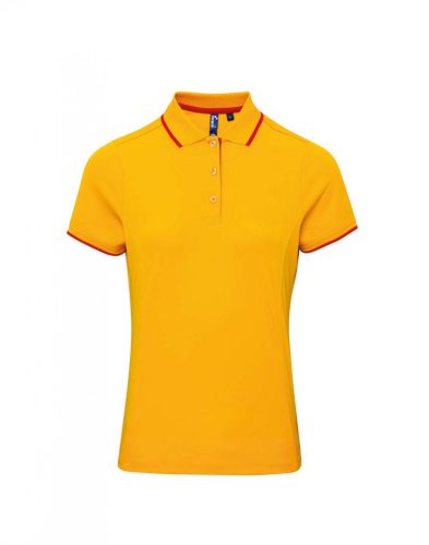 Premier PR619 LADIES’ CONTRAST COOLCHECKER POLO M