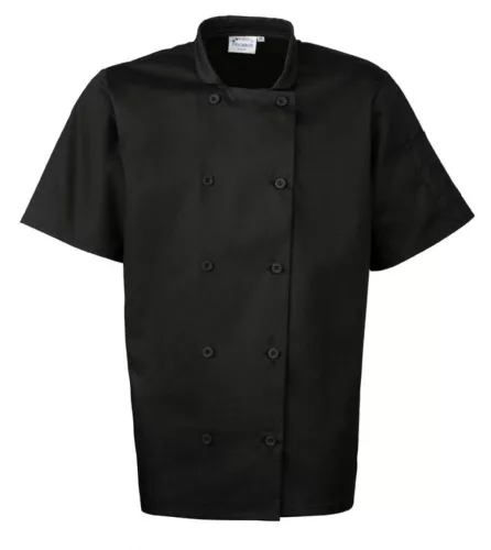 Premier PR656 SHORT SLEEVE CHEF'S JACKET M