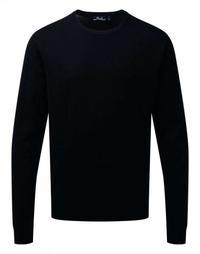 Premier PR692 MEN'S CREW NECK COTTON RICH KNITTED SWEATER M
