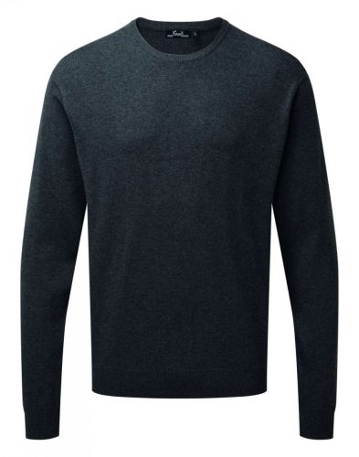 Premier PR692 MEN'S CREW NECK COTTON RICH KNITTED SWEATER M