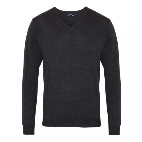 Premier PR694 MEN'S KNITTED V-NECK SWEATER M