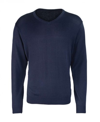 Premier PR694 MEN'S KNITTED V-NECK SWEATER XS