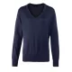 Premier PR696 WOMEN'S KNITTED V-NECK SWEATER 4XL