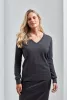 Premier PR696 WOMEN'S KNITTED V-NECK SWEATER S