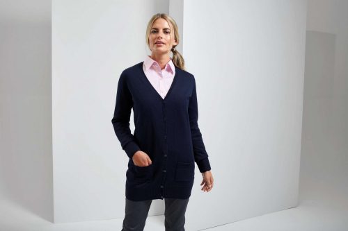 Premier PR698 WOMEN'S LONG LENGTH KNITTED CARDIGAN 3XL