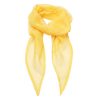 Premier PR740 'COLOURS COLLECTION' PLAIN CHIFFON SCARF U