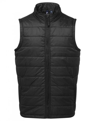 Premier PR811 Recyclight férfi párnázott mellény - Black