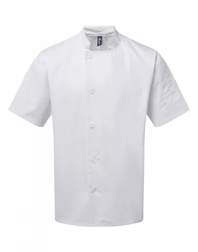 Premier PR900 'ESSENTIAL' SHORT SLEEVE CHEF'S JACKET M