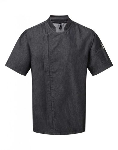 Premier PR906 CHEF'S ZIP-CLOSE SHORT SLEEVE JACKET XS