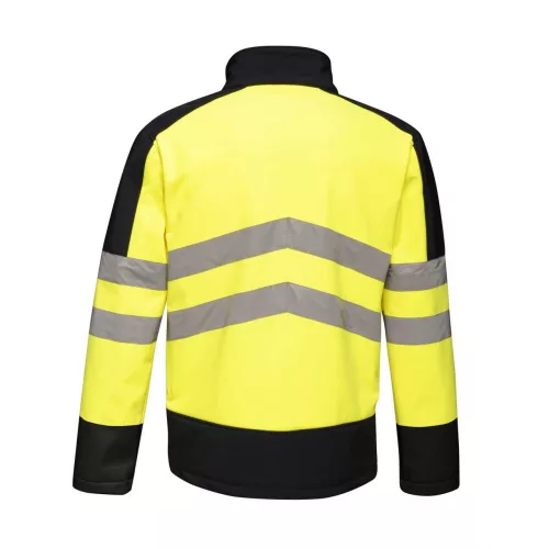 Regatta RETRA625 HI-VIS PRO 3 LAYER SOFTSHELL S