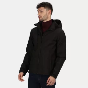   Regatta RETRA701 VENTURER 3 LAYER HOODED PRINTABLE SOFTSHELL JACKET S