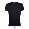 SOL'S SO00553 férfi környakú testhezálló póló - Deep Black