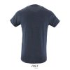 SOL'S SO00553 férfi környakú testhezálló póló - Heather Denim