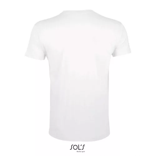 SOL'S SO00553 férfi környakú testhezálló póló - White