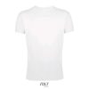 SOL'S SO00553 férfi környakú testhezálló póló - White