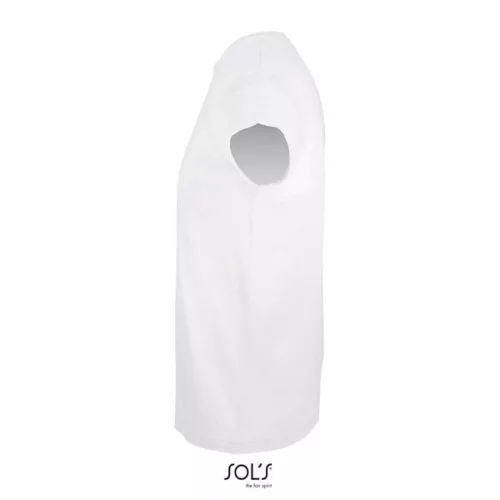 SOL'S SO00553 férfi környakú testhezálló póló - White