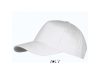 Sol's SO00594 Long Beach 5 paneles fémcsatos baseball sapka