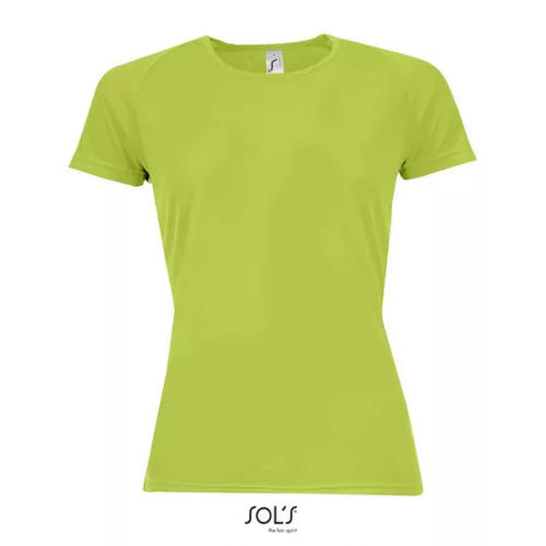 SOL'S SO01159 SOL'S SPORTY WOMEN - RAGLAN-SLEEVED T-SHIRT L