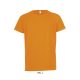 SOL'S SO01166 Sporty gyerek raglán ujjú kerek nyakú póló - Neon Orange