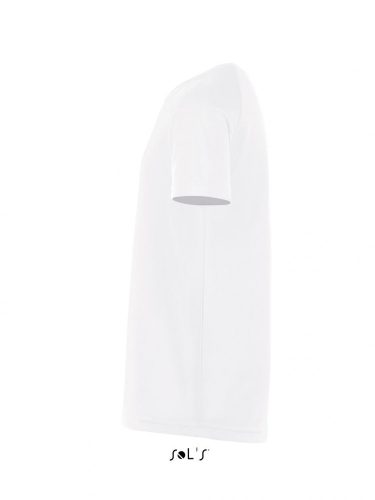 SOL'S SO01166 Sporty gyerek raglán ujjú kerek nyakú póló - White