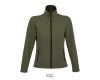SOL'S SO01194 Race női cipzáros softshell dzseki - Army