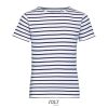 SOL'S SO01400 SOL'S MILES KIDS - ROUND NECK STRIPED T-SHIRT 4A