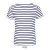 SOL'S SO01400 SOL'S MILES KIDS - ROUND NECK STRIPED T-SHIRT 4A