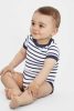 SOL'S SO01401 SOL'S MILES BABY - STRIPED BODYSUIT 12/18M