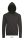 SOL'S SO01714 Stone unisex cipzáros kapucnis pulóver - Charcoal Melange