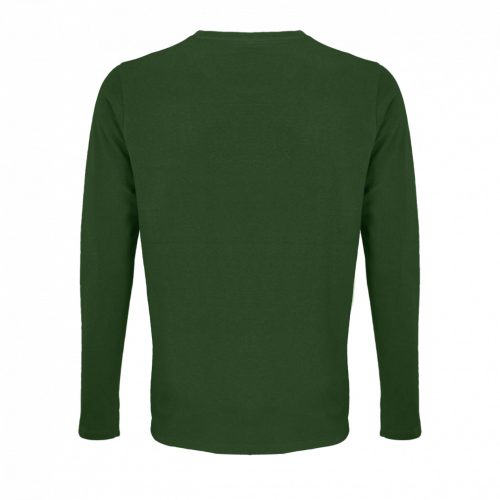 SOL'S SO02074 Imperial LSL férfi hosszú ujjú póló - Bottle Green