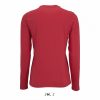 SOL'S SO02075 Imperial LSL női hosszú ujjú póló - Red