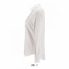 SOL'S SO02103 Brody women női pamut halszálkás mintás ing - White 