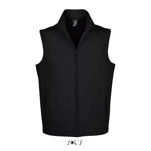 SOL'S SO02887 Race BW férfi softshell mellény - Black