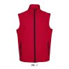 SOL'S SO02887 Race BW férfi softshell mellény - Pepper Red