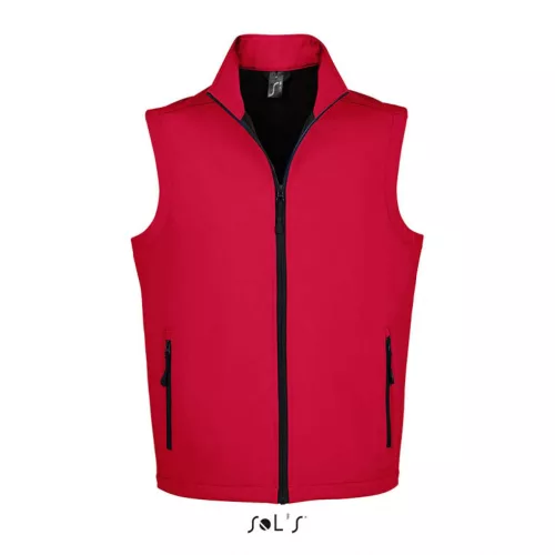 SOL'S SO02887 Race BW férfi softshell mellény - Pepper Red