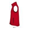 SOL'S SO02887 Race BW férfi softshell mellény - Pepper Red