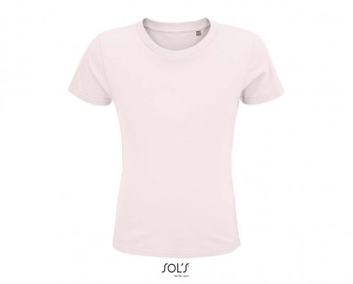 SOL'S SO03580 Crusader gyerek kerek nyakú póló - Pale Pink