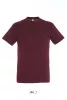 SOL'S SO11380 uniszex környakú póló - Burgundy