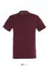 SOL'S SO11380 uniszex környakú póló - Burgundy