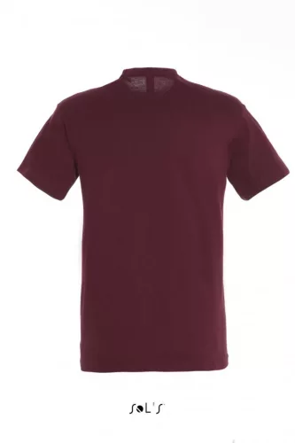 SOL'S SO11380 uniszex környakú póló - Burgundy