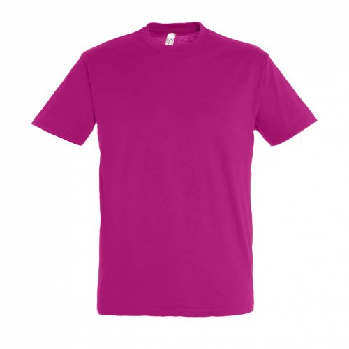 SOL'S SO11380 uniszex környakú póló - Fuchsia