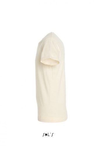 SOL'S SO11380 uniszex környakú póló - Natural