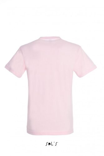 SOL'S SO11380 uniszex környakú póló - Pale Pink