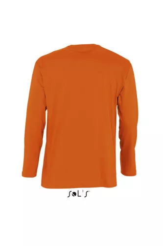 SOL'S SO11420 Monarch férfi környakú hosszú ujjú póló - Orange