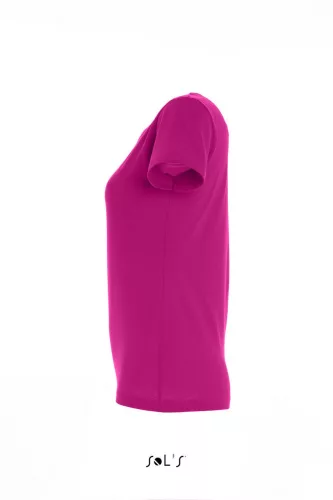 SOL'S SO11502 Imperial női környakú póló - Fuchsia