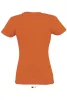 SOL'S SO11502 Imperial női környakú póló - Orange