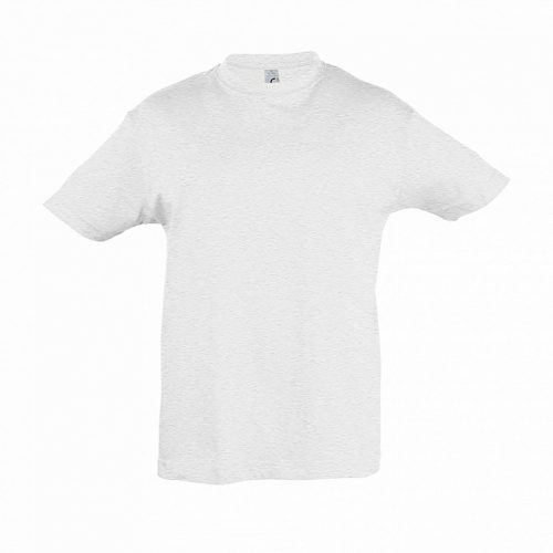 SOL'S SO11970 Regent gyerek pamut kerek nyakú póló - Ash